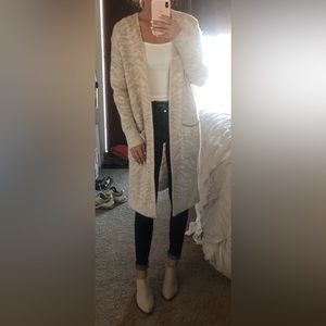 Abercrombie neutral cardigan
